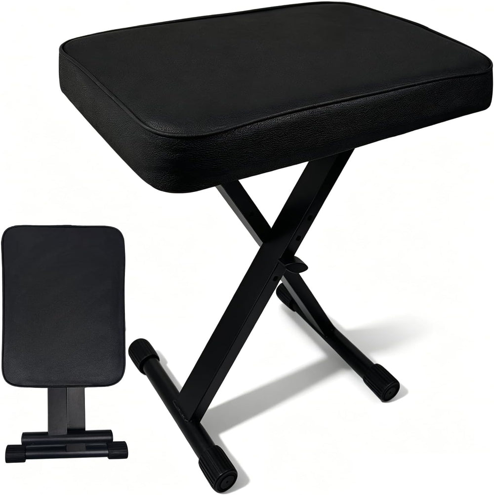 Piano Bench, Keyboard Stool,Piano Stool,16''-20'' Height Adju...