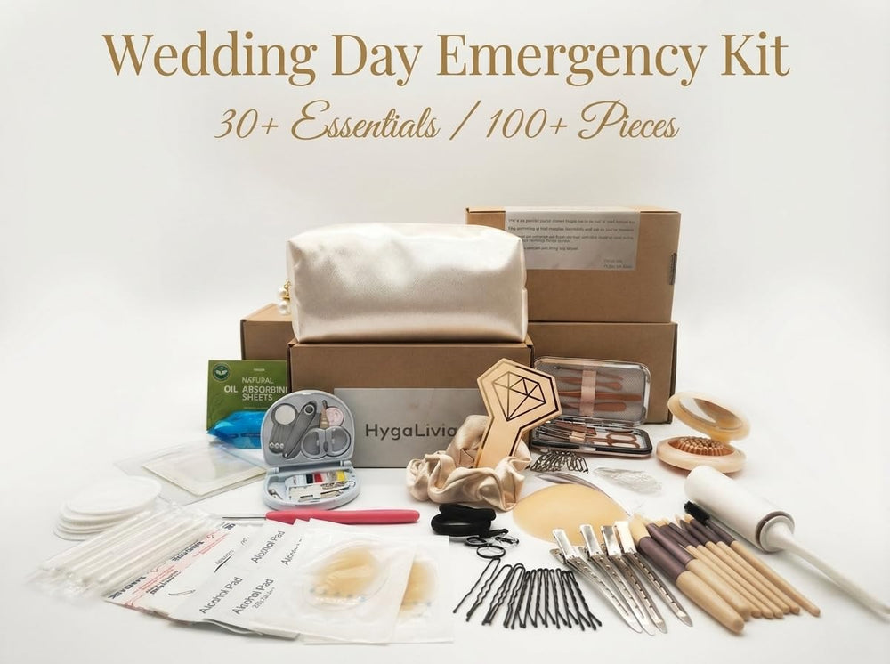 Wedding Emergency Kit | 30+ Essentials | 100+ Pieces | Bridal Emergency Kit f...