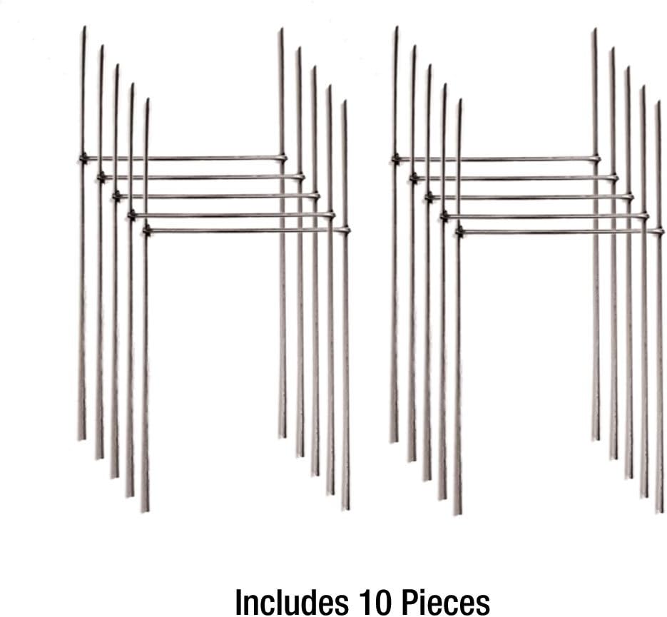 VSE | Blank Yard Signs 12 inch x 18 inch (Vertical Flutes) with 6 inch x 12 i...
