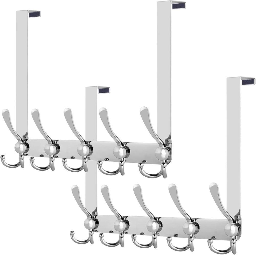 WEBI Over The Door Hooks,Triple Hooks for Hanging,Door Hanger,Over The Door T...