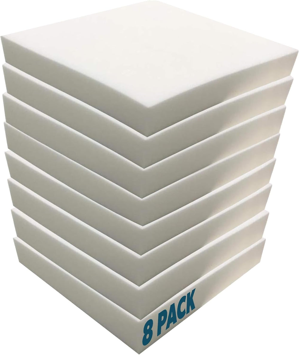 Foamma 6" x 20" x 20" High-Density Upholstery Foam Padding, Th...
