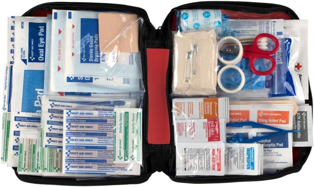 First Aid Only 313-Piece First Aid Kit for Home, Car & Travel