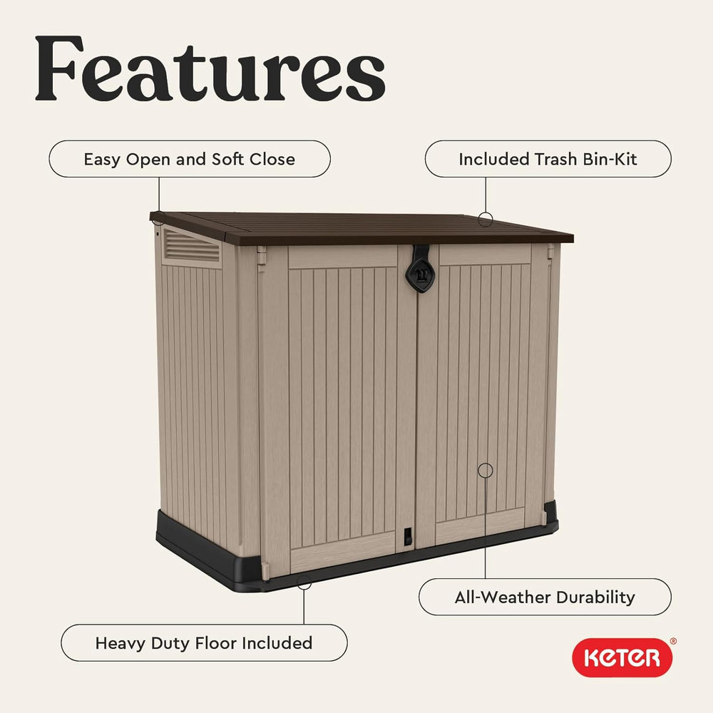 Keter Store-It-Out Midi Outdoor Resin Storage Shed