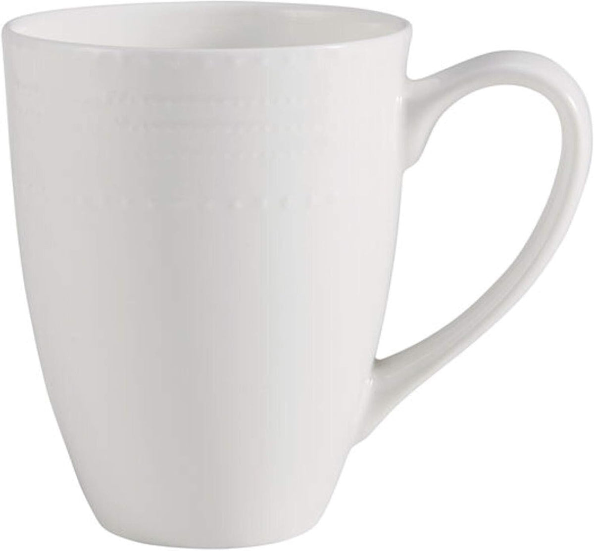 Mikasa Annabelle 40-Piece Dinnerware Set Service for 8 Bone China White
