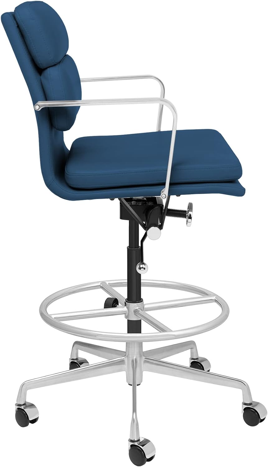 Laura Davidson Furniture SOHO II Padded Drafting Chair for Standing Desks, St...