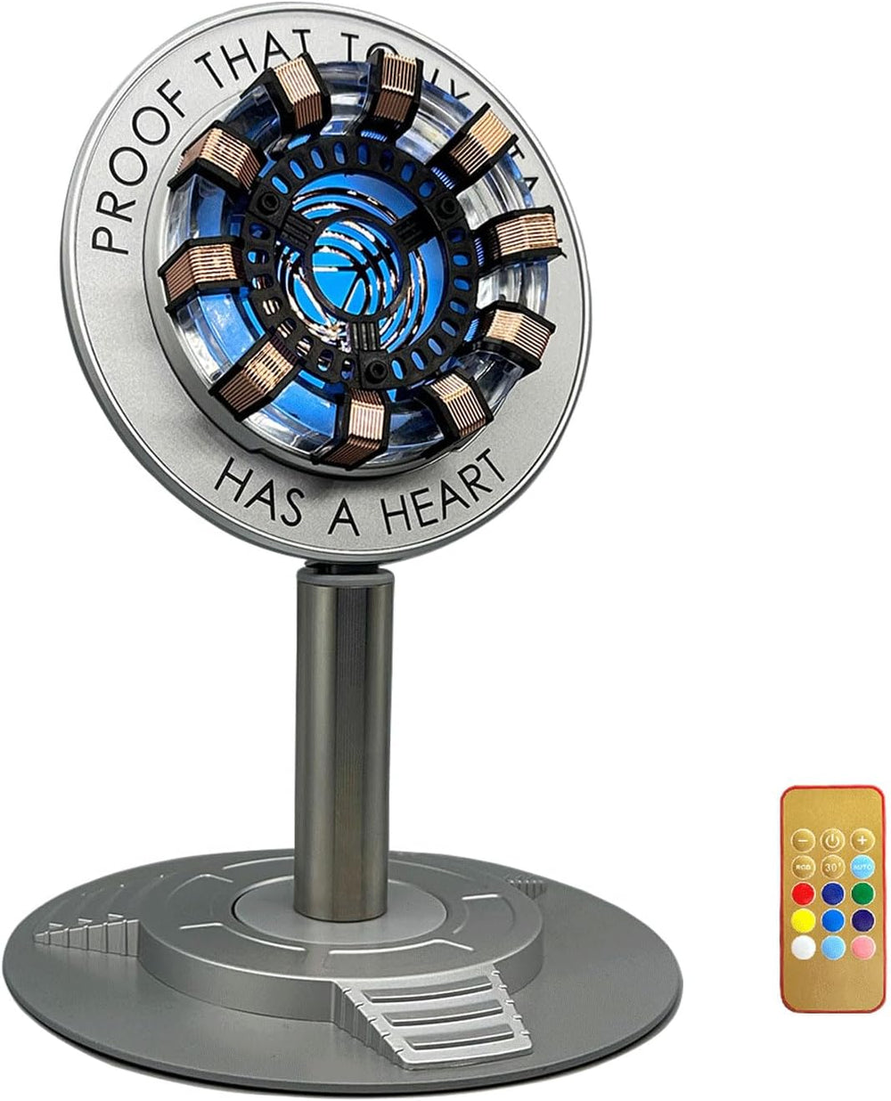 Moonacy Arc Reactor Night Light, Rechargeable Superhero Lamp, Gifts