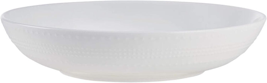 Mikasa Annabelle 40-Piece Dinnerware Set Service for 8 Bone China White