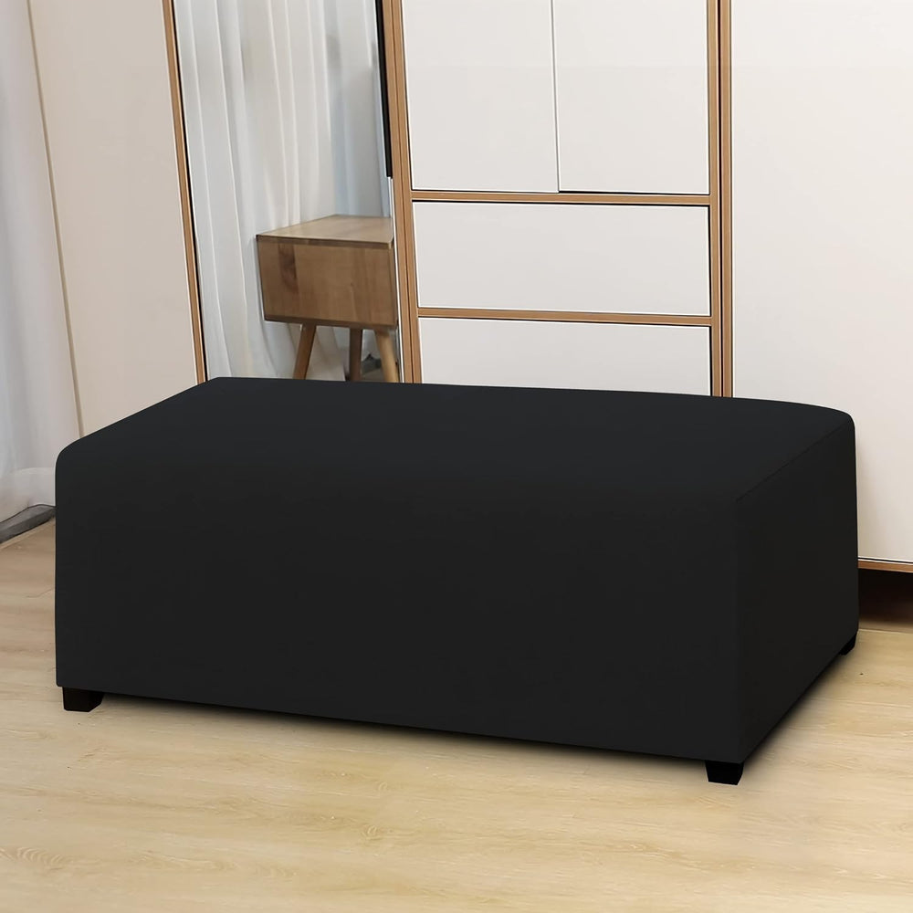 Easy-Going Waterproof Stretch XX-Large Rectangle Ottoman Cover Footstool