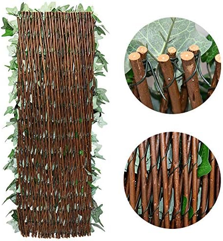 Sumery Expandable Fence Privacy Screen for Balcony Patio Outdoor,Decorative F...