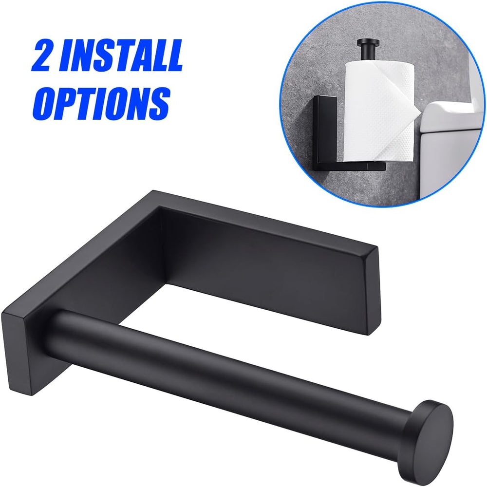 Miyili 2-Piece Bathroom Hardware Set Towel Ring & Toilet Paper Holder