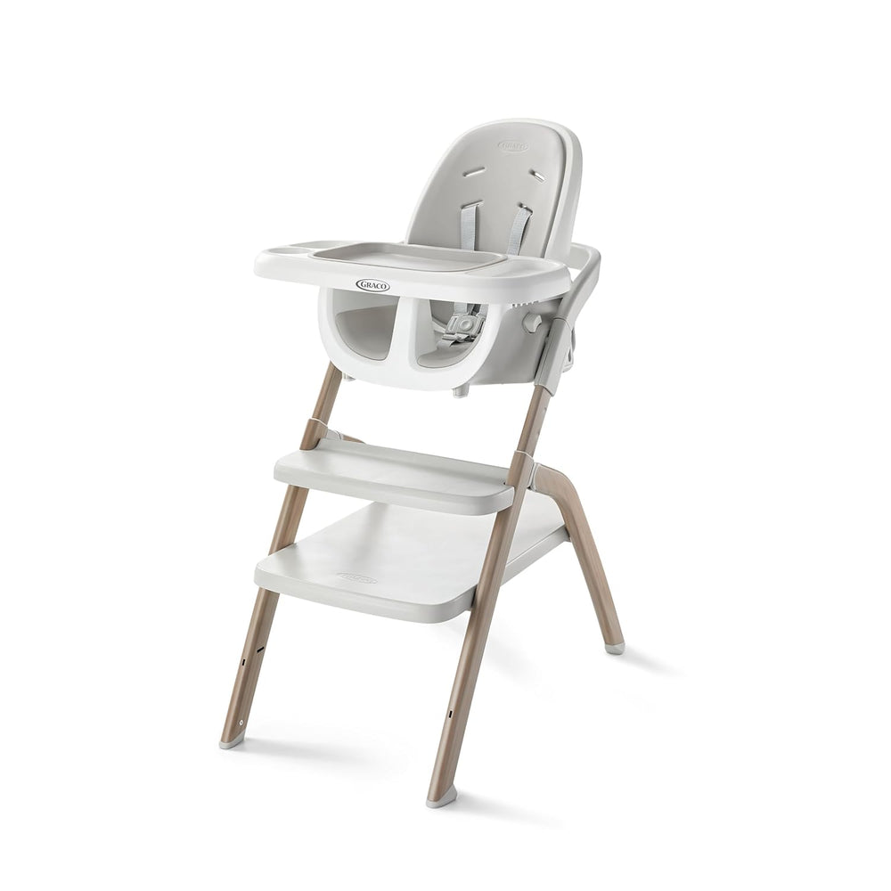 Graco EveryStep Slim 6-in-1 Convertible Highchair, Misty
