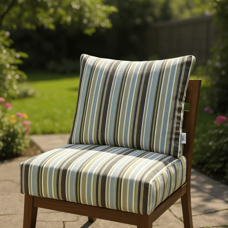 RSH DECOR Sunbrella Deep Seating Cushion with Pillow Back | 23” x 25” Seat | ...