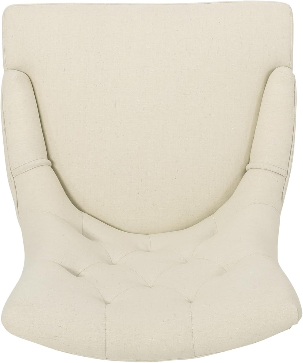 Christopher Knight Home Hayden Tufted Fabric Dining / Accent Chairs, 2-Pcs Se...
