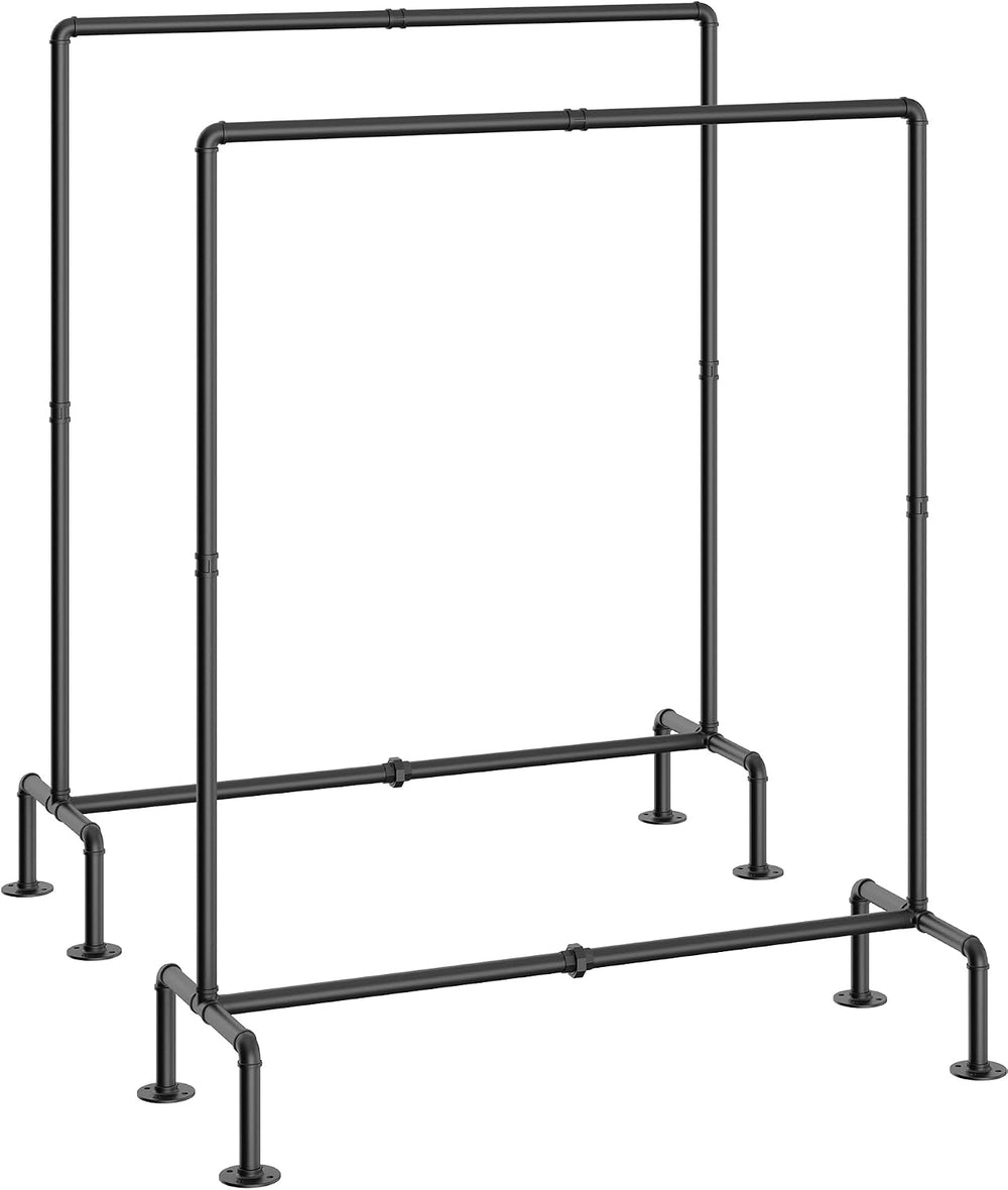 OROPY Clothing Rack, 2 Pack Heavy Duty Clothes Rack Freestanding