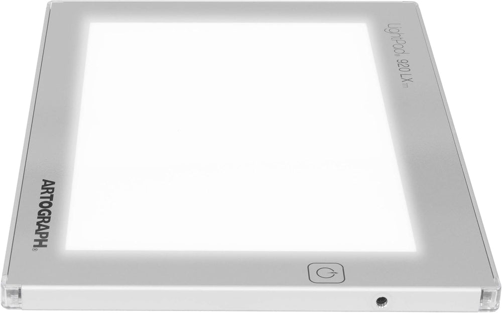 Artograph LightPad 920 LX Thin Dimmable LED Light Box, White, 9 x 6 Inch