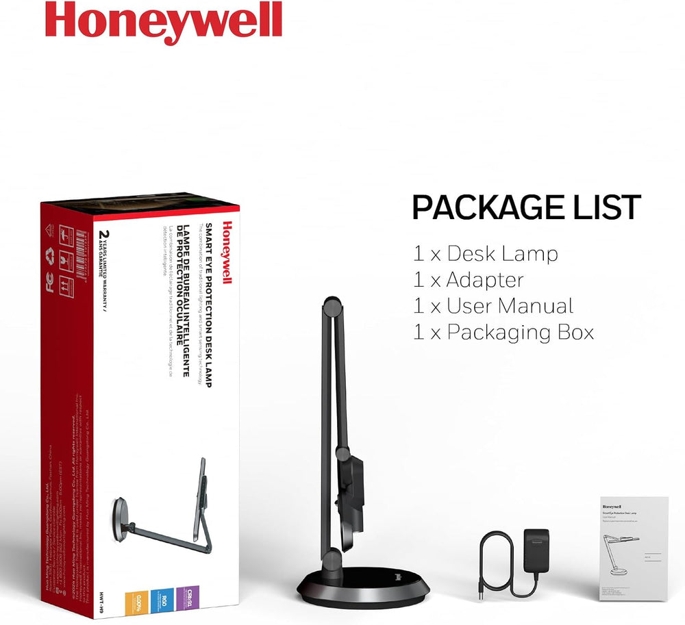 Honeywell H9 Sunturalux LED Dimmable Desk Lamp with Motion-Sensing