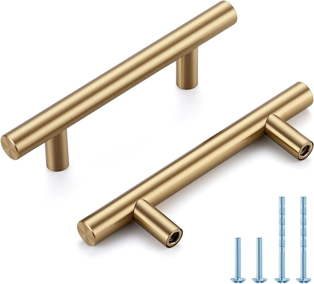 HOME EDIT Champagne Bronze Cabinet Handles, Drawer Pulls, 3 Inch, 45 Pack