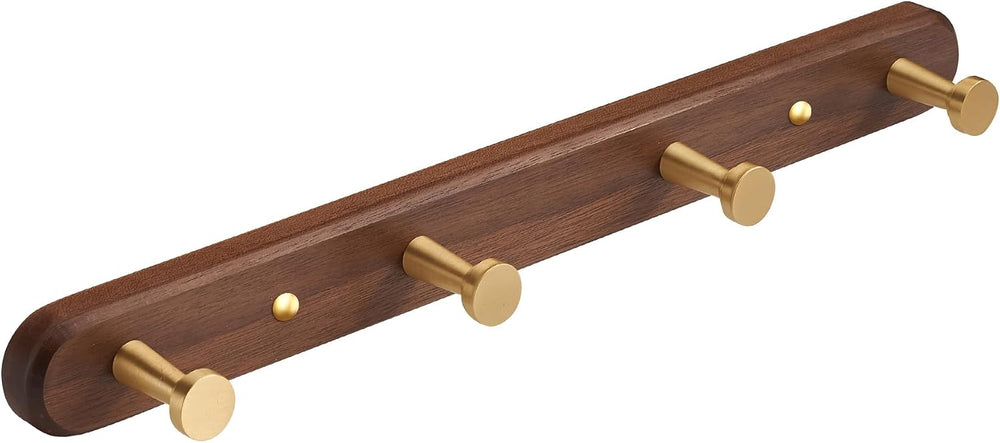 SARIHOSY] Wall Mounted Coat Rack,Multi Hook Hangers,Entryway Hanging Coat Rac...
