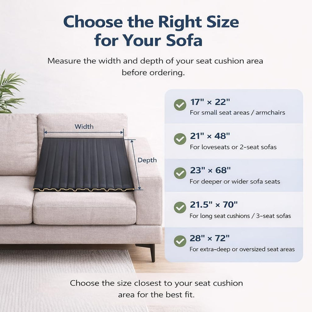 Heavy-Duty Iron Couch Cushion Support-28x 72", Durable Metal Base for