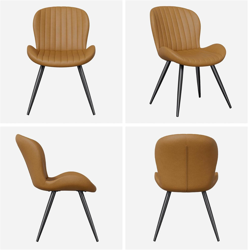 Modern Dining Room Chairs, Fabric Dining Chairs Set of 2