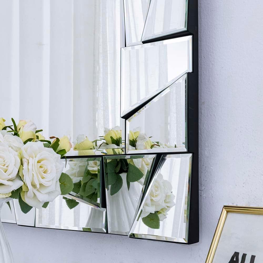 Chende Decorative Mirrors for Wall, 47'' x 32'' Large Living ...