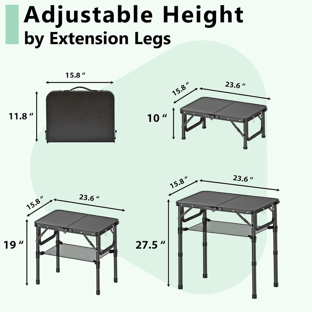 YihuiKo Folding TV Tray, Lightweight Portable Small Folding Table