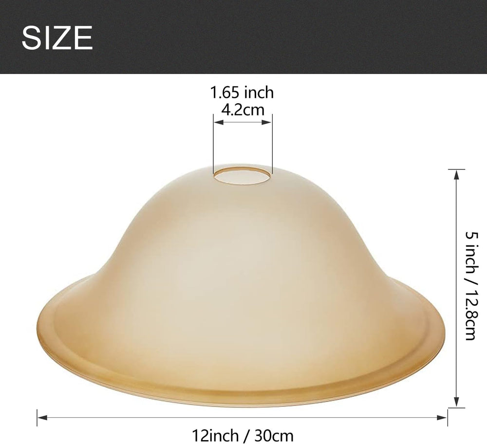 Antique Glass Lamp Shade for Floor lamp, Alabaster Torchiere Lamp Shade Repla...