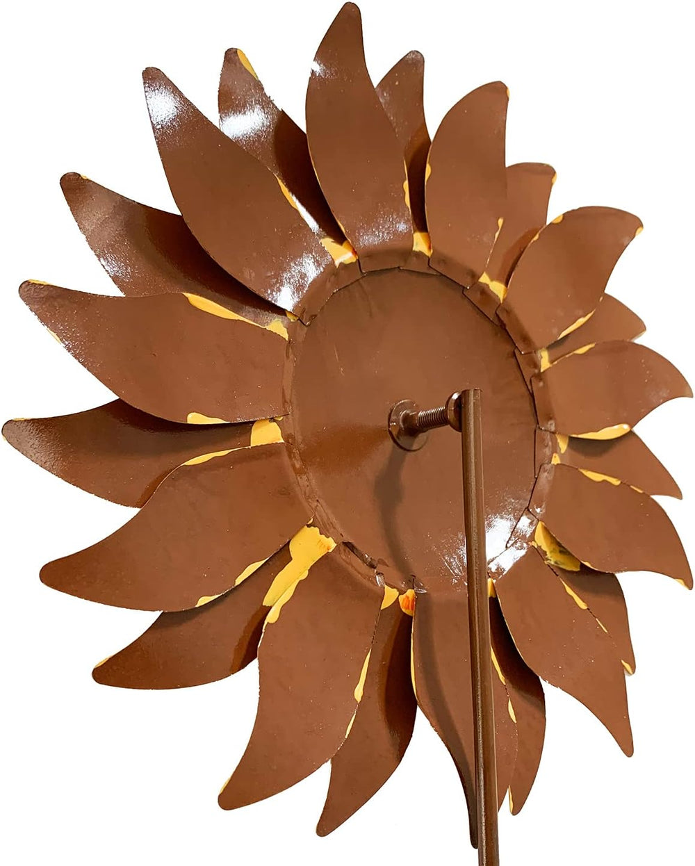 Grace Home Metal Sunflower Garden Stakes, Sunflower Garden Patio Lawn Yard St...