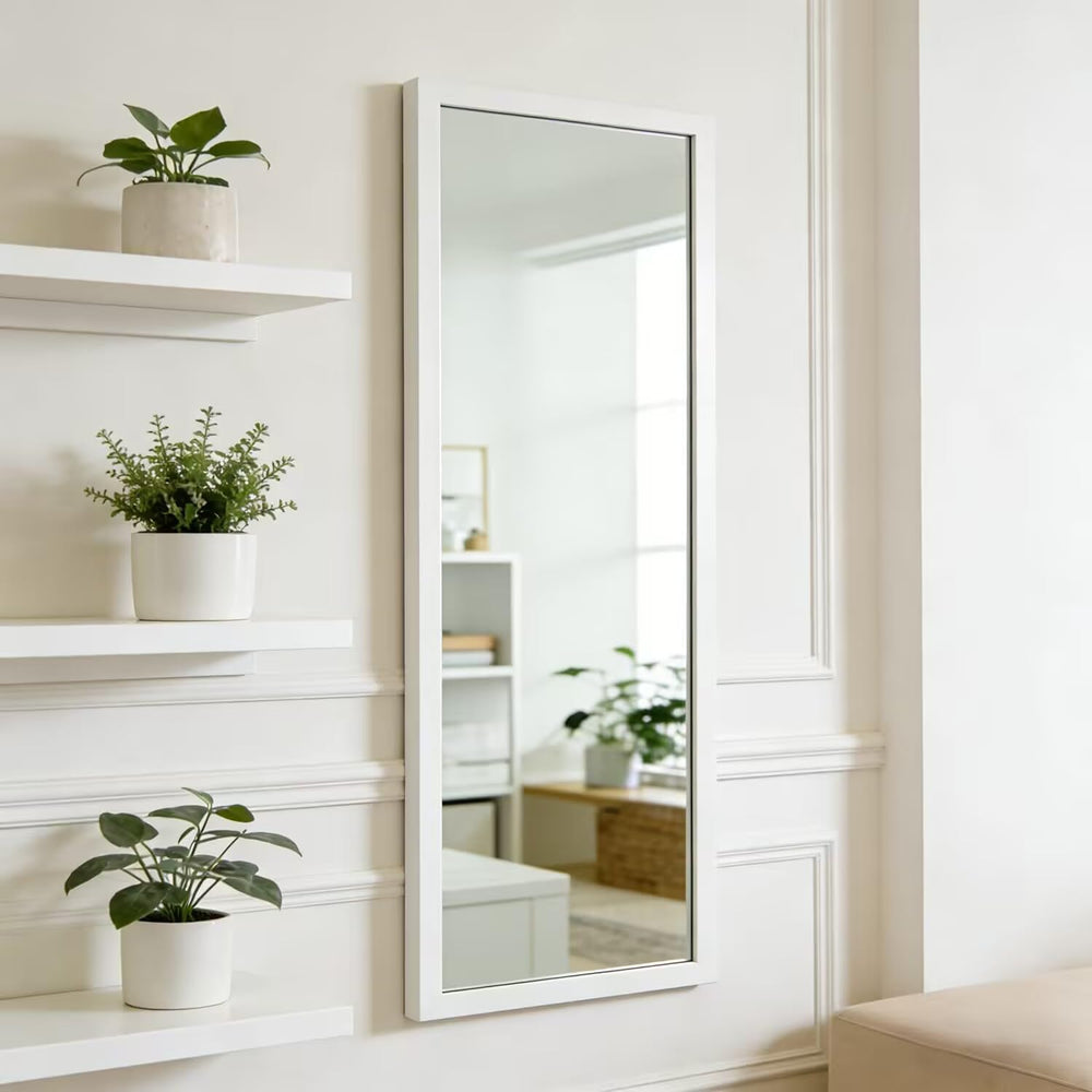 Over The Door Full Length Mirror Wall Mounted Hanging Full Body Length