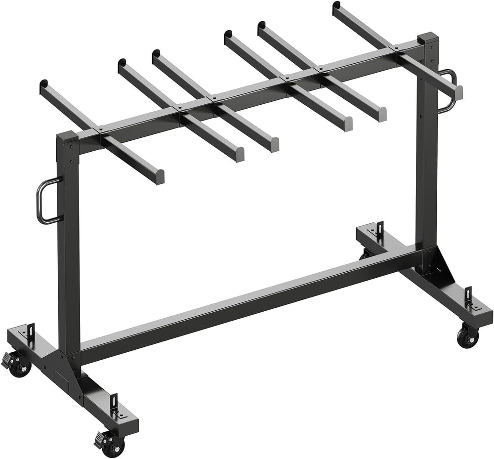 SPECRAFT Folding Chair Rack and Table Cart for 42 Chairs or 12 Tables