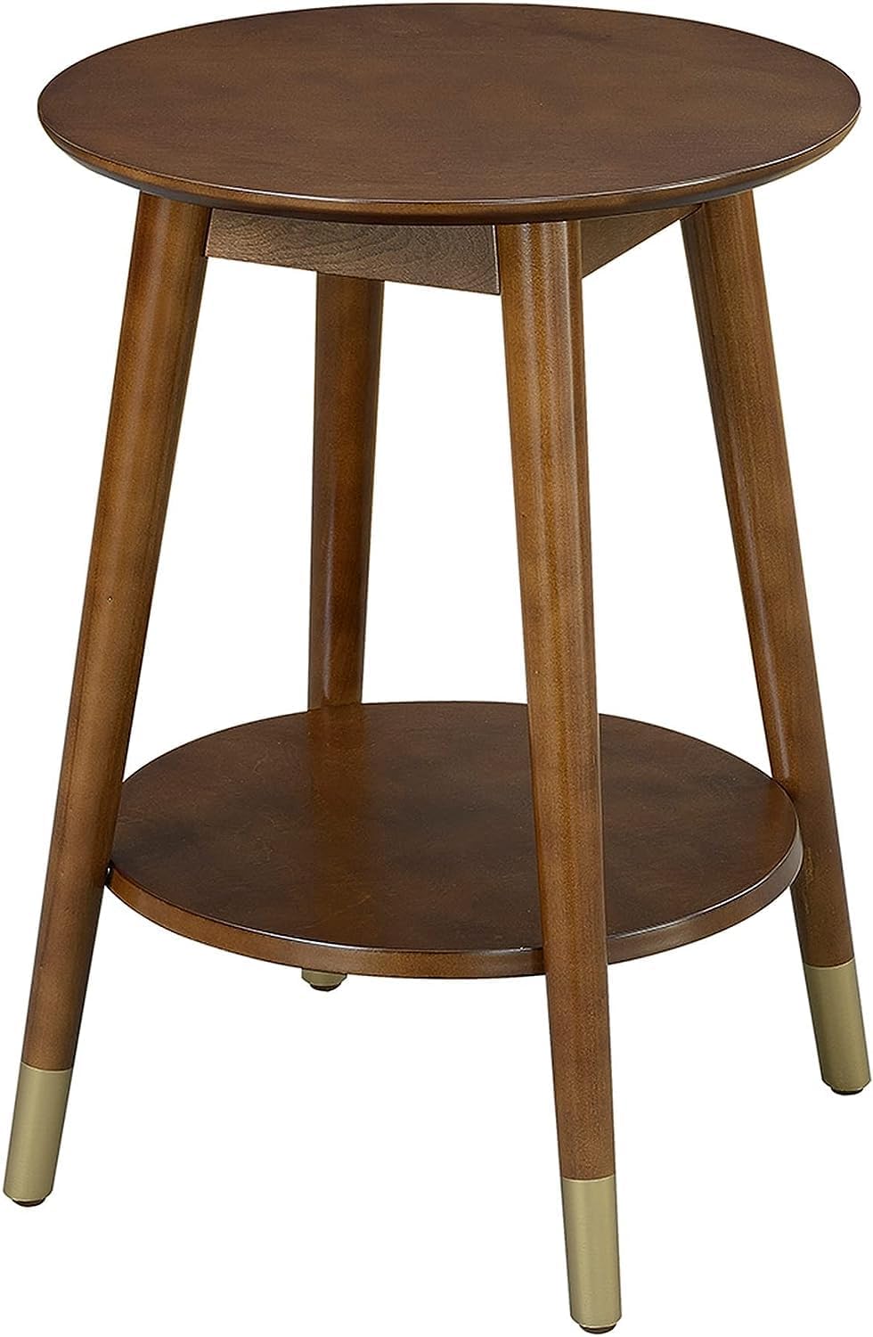 Convenience Concepts 7103050ES Wilson Mid Century Accent End Table, Espresso