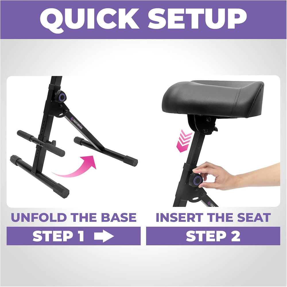 Liquid Stands Guitar Stool for Adults, Height Adjustable Guitar Chair - Comfo...