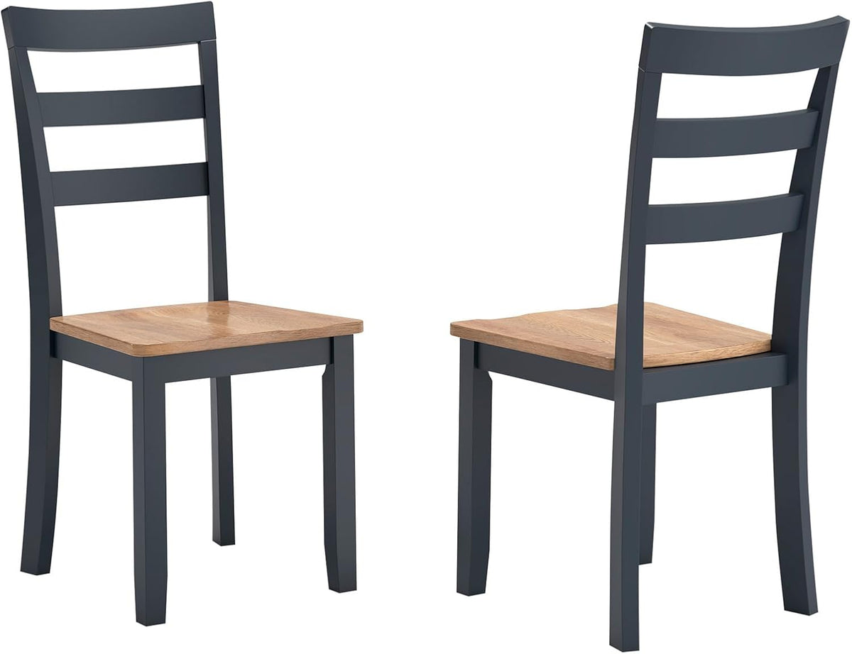 Signature Design by Ashley Gesthaven Ladder Back Dining Chairs, Set of 2