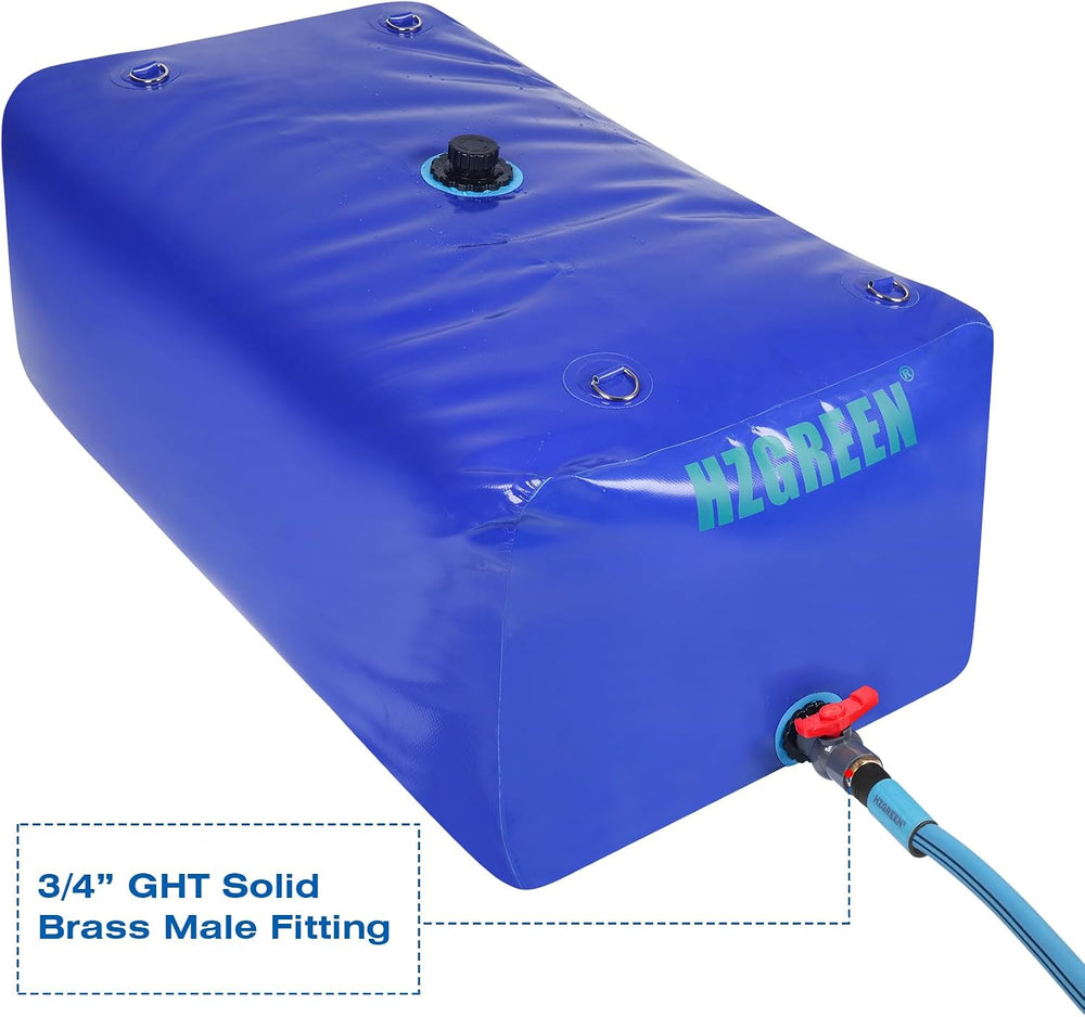 Water Bladder 1000L/260G Water Tank Storage Container Foldable Portable Large...