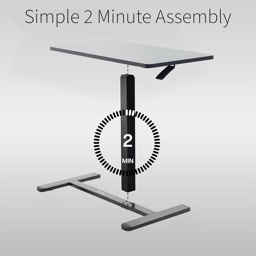 VIVO Mobile 32 x 16 in Over Couch Laptop Table, Holds 17.6 lbs