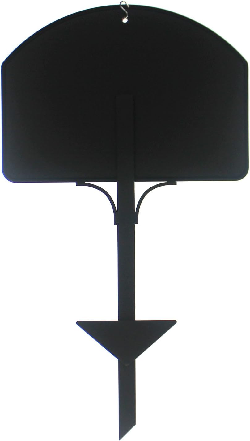 Yard Stake for Yard DeSigns,Black,14 in. w x 25 in. h.
