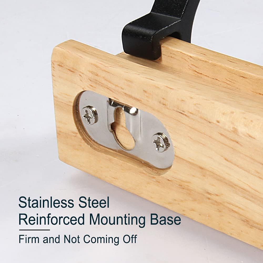 Coat Hook Rack Wall Mounted Coat Rack-5 Double Hook,Aluminum,Metal Coat Hook ...