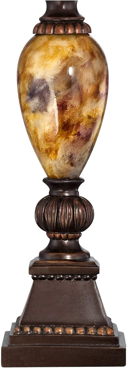 Mulholland 30" Bronze Brown Large 3-Way Table Lamp Table Top Dimmer