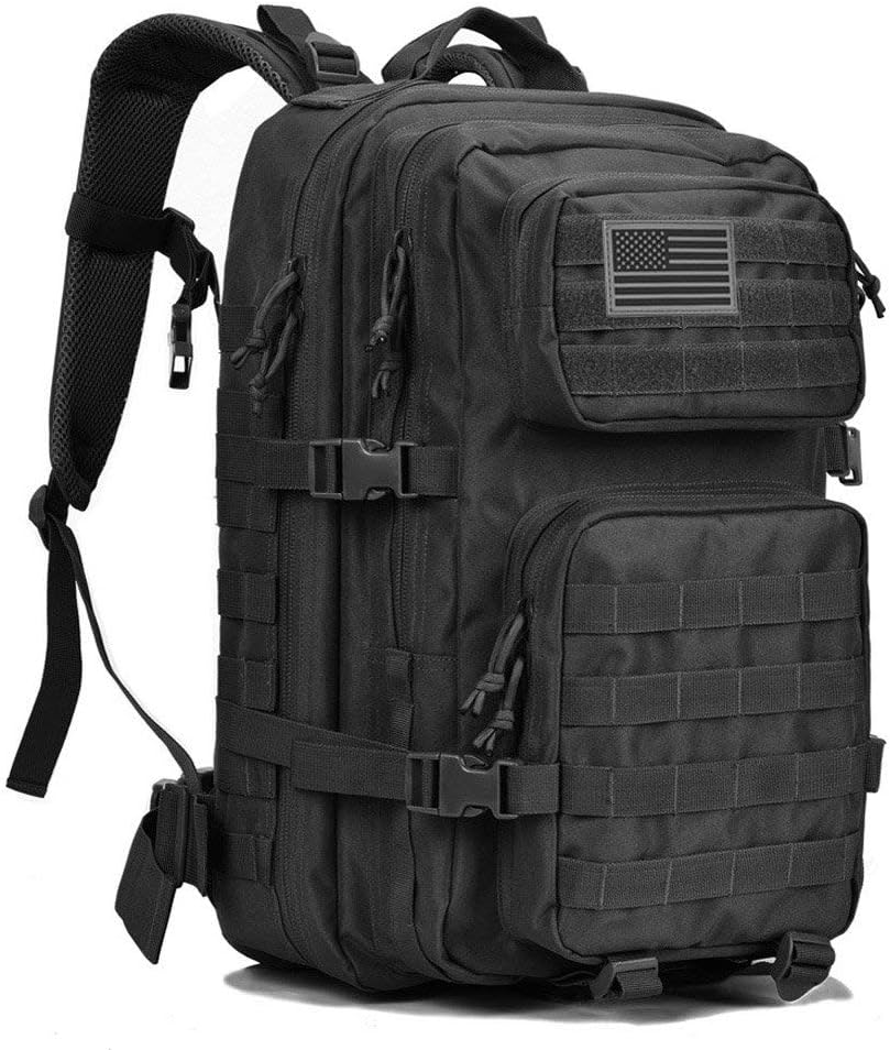 REEBOW GEAR Military Tactical Backpack Large Army 3 Day Assault Pack Molle Ba...
