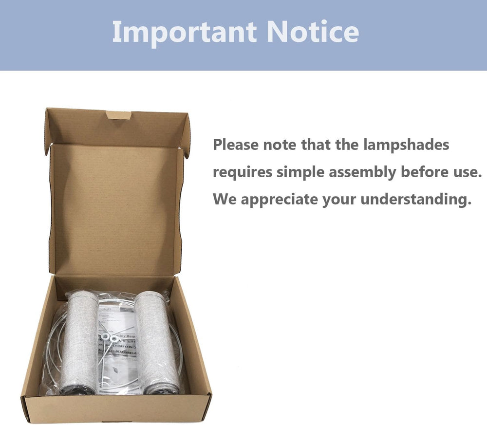 lampshades Set of 2, Drum Lamp Shades Set of 2, Lamp Shades for Table Lamps E...