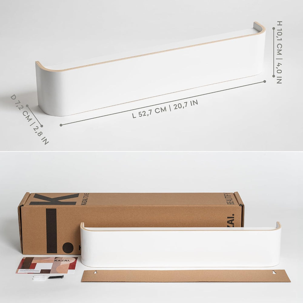 Kazai. Wall-Mounted Coat Rack 'Toke' - Modern Design Coat Rack with H...
