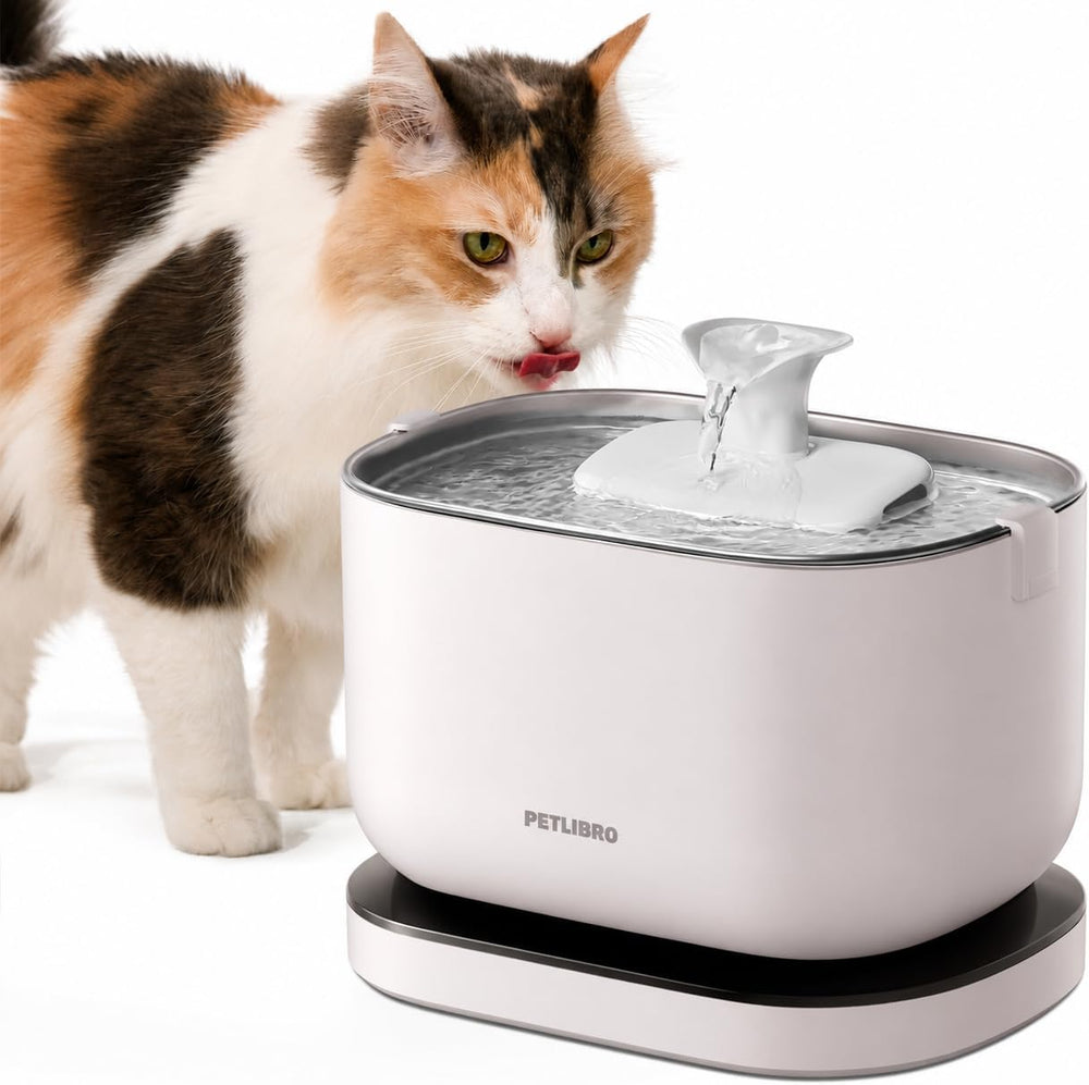 PETLIBRO Cat Water Fountain, Cordless Pet Water Fountain Battery Operated, 2....