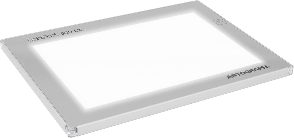 Artograph LightPad 920 LX Thin Dimmable LED Light Box, White, 9 x 6 Inch