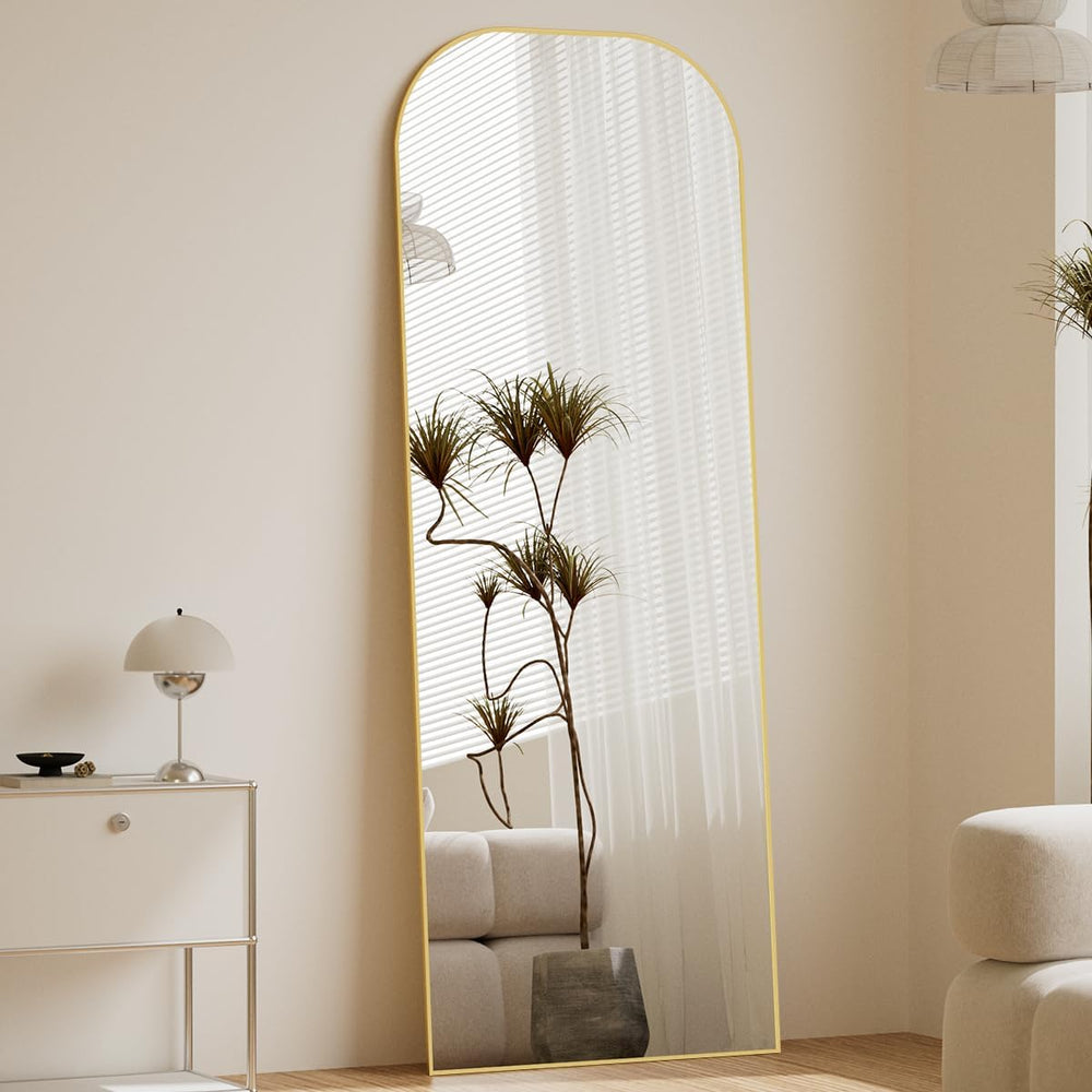 Koonmi Full Length Mirror, 56"x21" Mirror Full Length with Stand