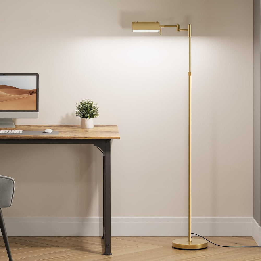 SUNMORY Dimmable LED Pharmacy Floor Lamps, 16W/1500LM Bright Reading Lamp
