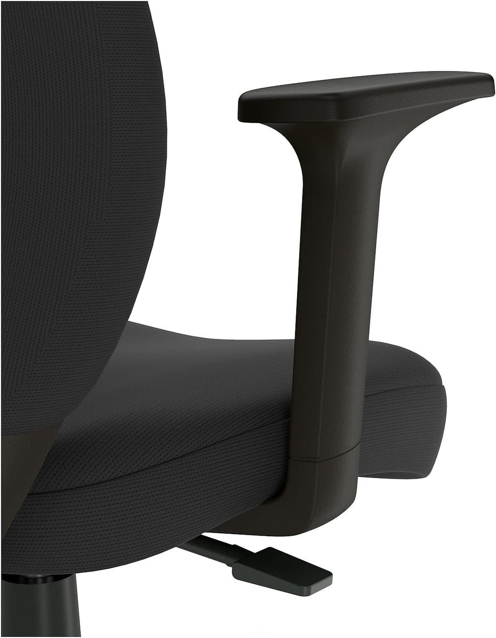 Staples Drafting Stool, Fabric, Black, with Footrest