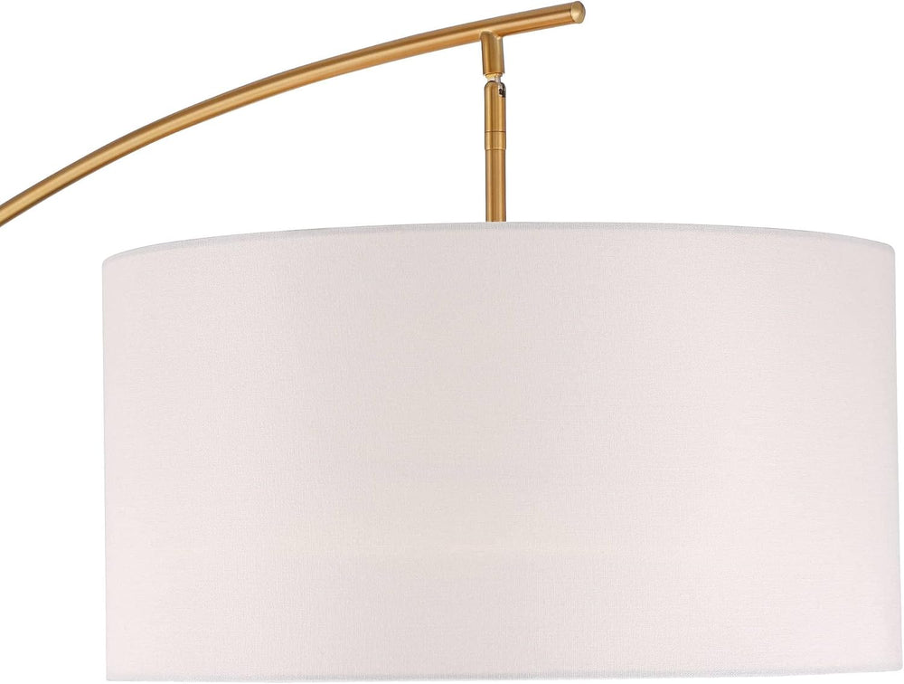 Raymond Warm Gold Adjustable Boom Arc 69" Tall Floor Lamp