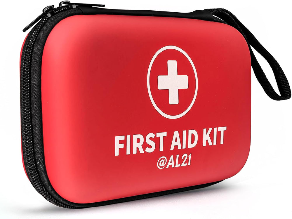@AL21 All-Purpose First Aid Kit 184 Pieces, Emergency Kit for Home, Travel, C...