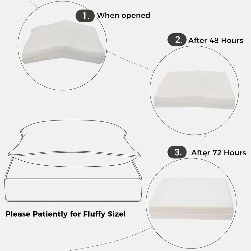 FUNHOME Outdoor Chair Cushion Set 24x24 Inch,Water-Resistant & Fade-Resis...