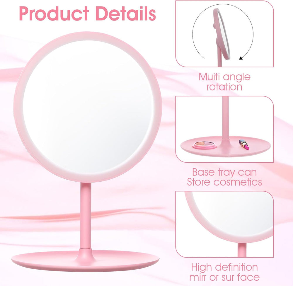 MAQUITA 10 Pcs Spa Party Mirrors Spa Party Supplies Desk Mirror Bulk Mirror f...